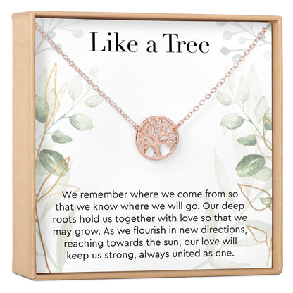Tree Necklace Gift