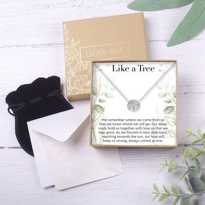 Tree Necklace Gift