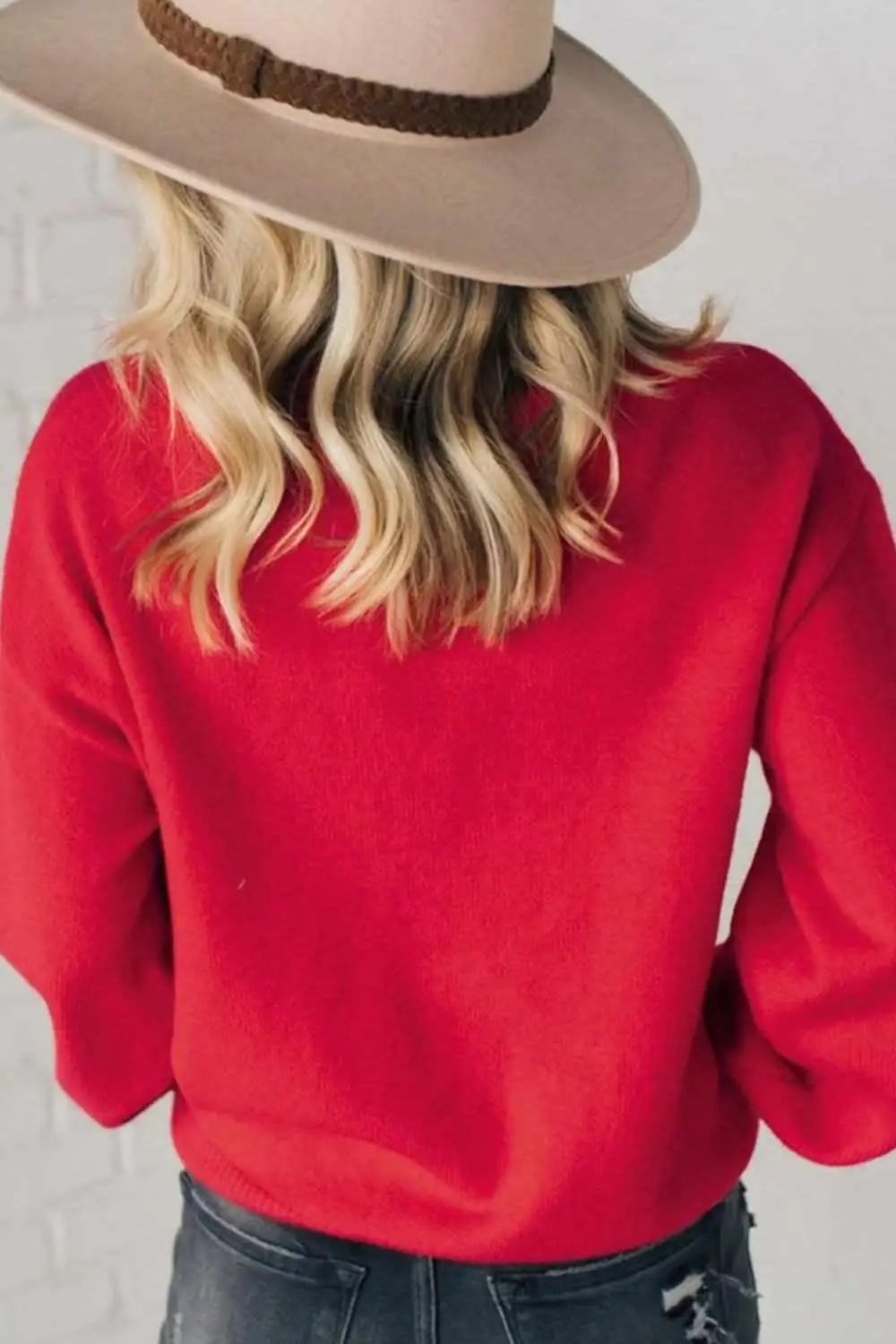 Sweaters Trendsi Pearl Detail Sweater Women's Chic Fashion Knit Top Comfortable