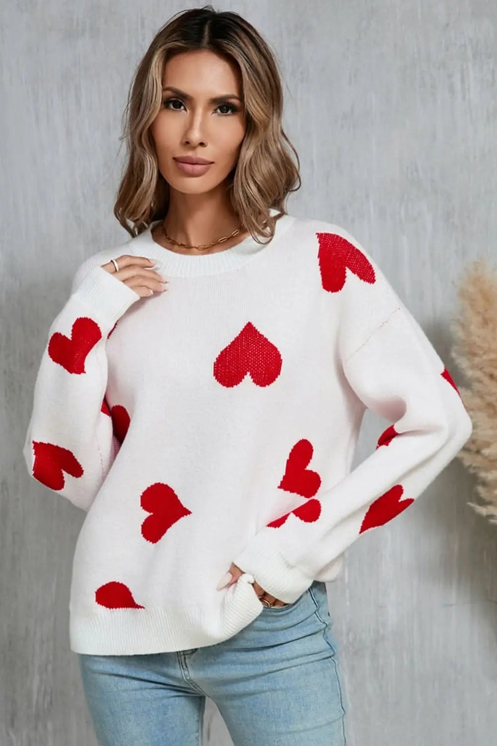 Sweaters Trendsi Angel Wings Sweater Women's Fall Fashion Pullover Stretchy Soft Top