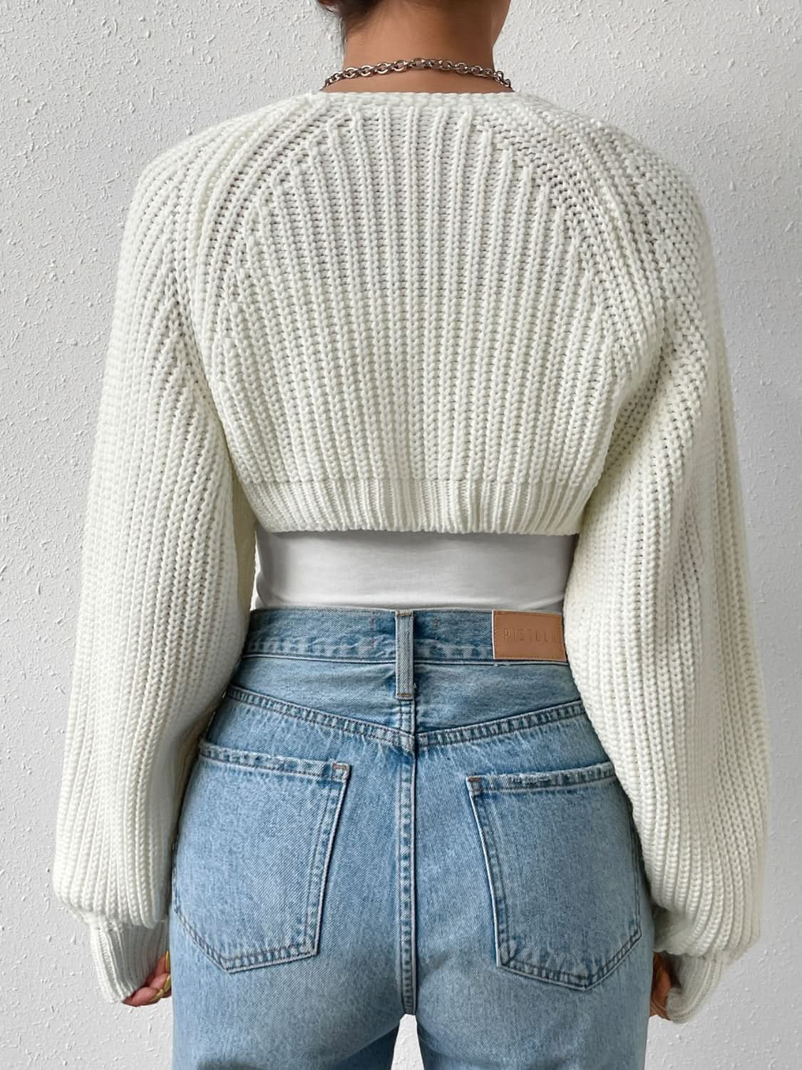 Sweaters Trendsi Chic Honey Cardigan Women's Versatile Layer Open Front Acrylic Cardigan
