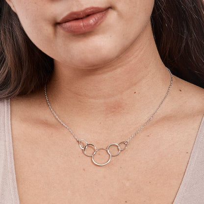 Tribe Five Circles Necklace