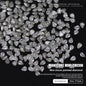 1061 Mini 1.5 * 3 rhombus zircon nail diamond, small flat bottom micro zirconium horse eye nail jewelry for press on nails