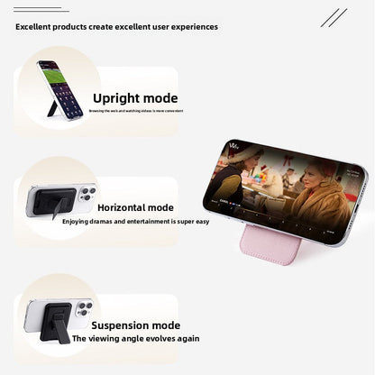 MagSafe Wallet, Holds 3 Cards, MagFit Compatible with iPhone 17/16/15/14/13/12 Models, Pixel 10 Series, MagSafe-Cases, Pixelsnap and More, Card Holder