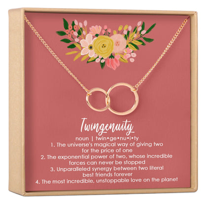 Twin Sister Gift Necklace