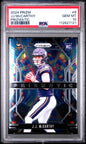 Graded 2024 Panini Prizm JJ McCarthy #8 Prizmatic Rookie RC Football Card PSA 10 Gem Mint