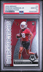 Graded 2024 Panini Mosaic Marvin Harrison Jr #3 Introductions Rookie RC Football Card PSA 10 Gem Mint