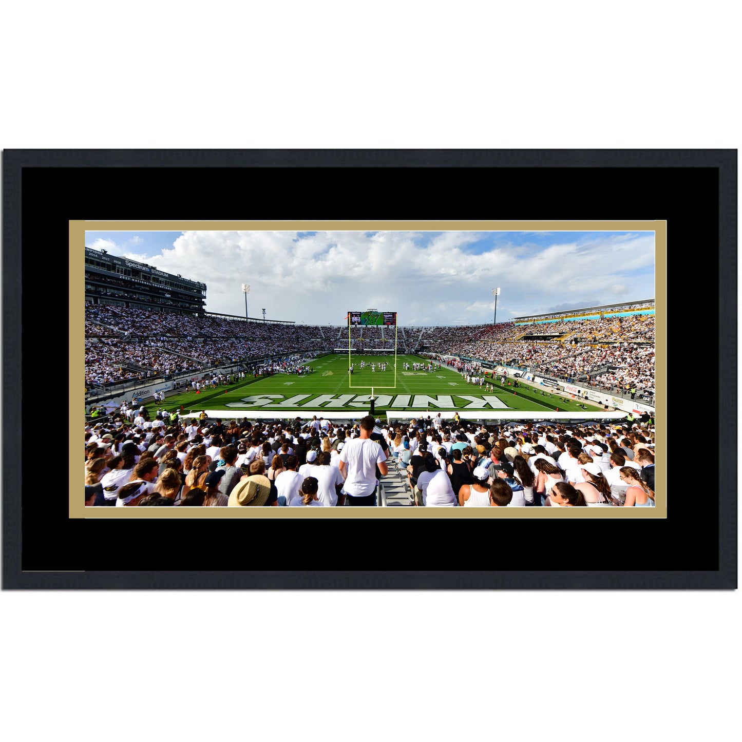 Framed FBC Mortgage Stadium UCF Knights 16x24 NCAA Football Photo Professionally Matted