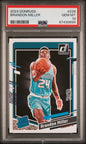 Graded 2023 Panini Donruss Brandon Miller #226 Rookie RC Basketball Card PSA 10 Gem Mint