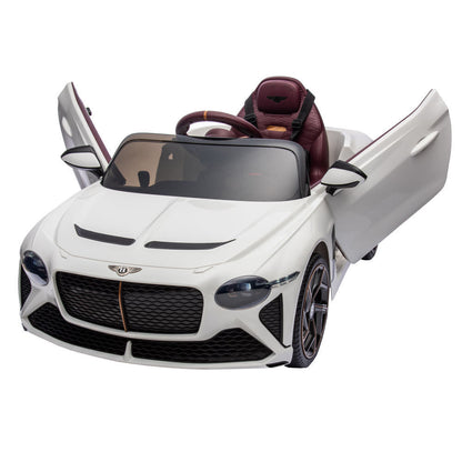Ultimate Bentley Mulsanne 12V7A Kids Ride-On Car with 2.4G Remote Control for Parental Guidance