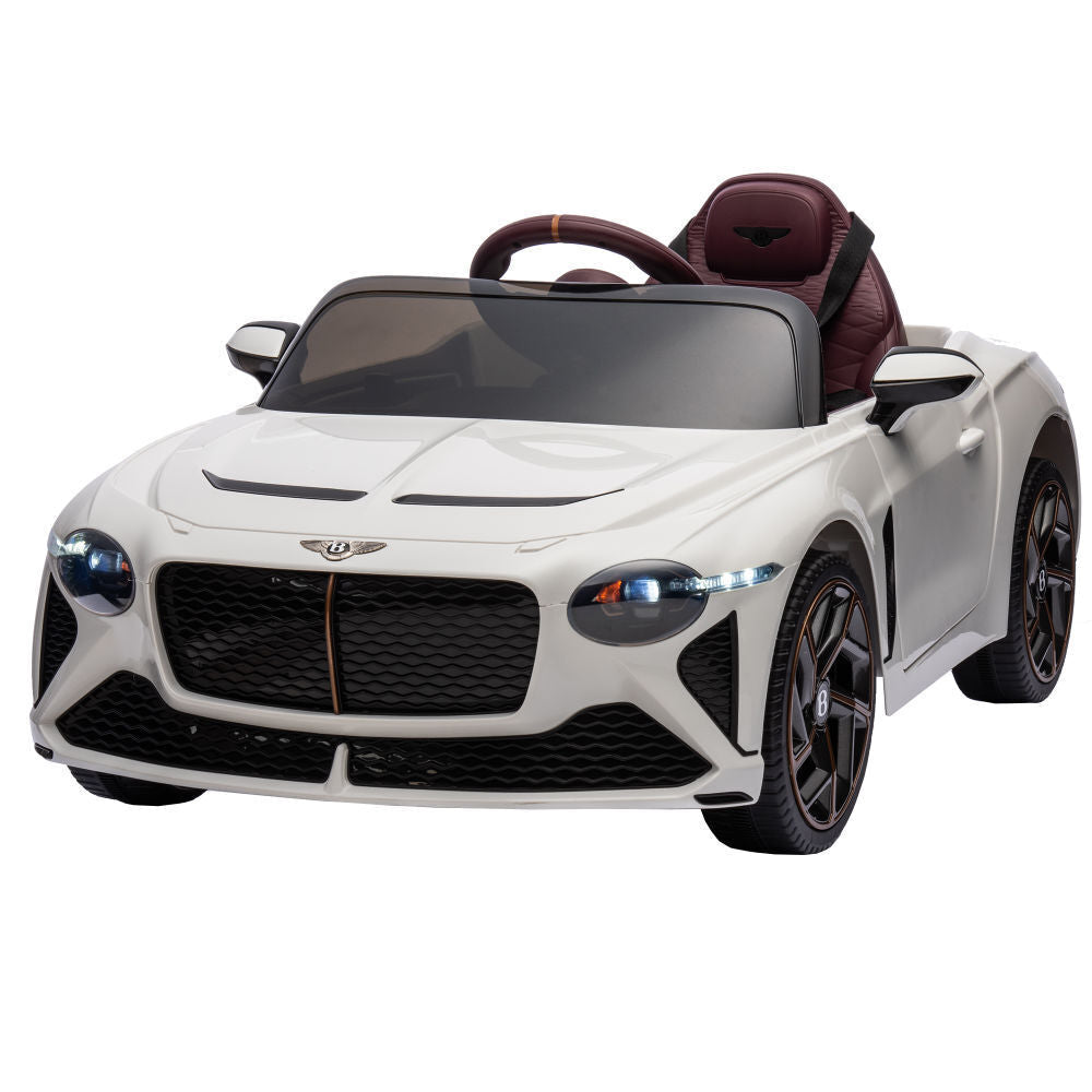 Ultimate Bentley Mulsanne 12V7A Kids Ride-On Car with 2.4G Remote Control for Parents - Upgraded Version