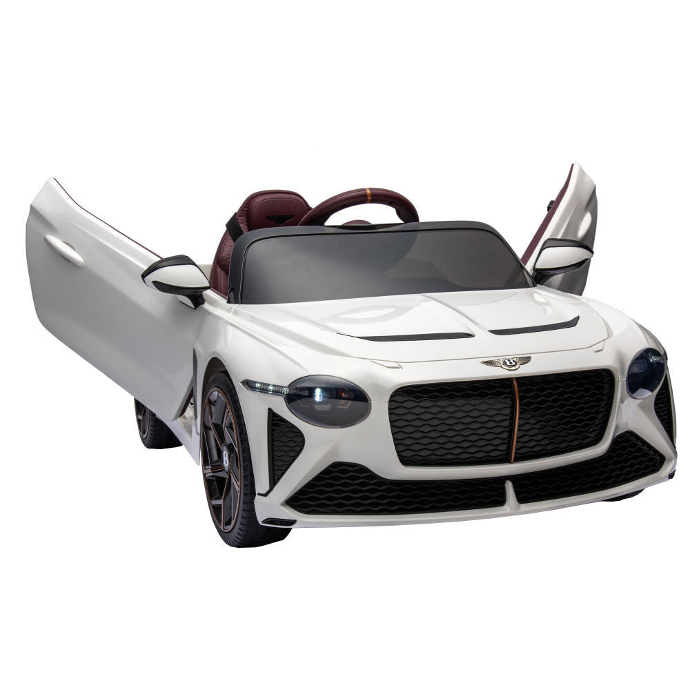 Ultimate Bentley Mulsanne 12V7A Kids Ride-On Car with 2.4G Remote Control for Parents - Upgraded Version