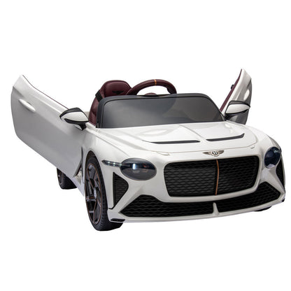 Ultimate Bentley Mulsanne 12V7A Kids Ride-On Car with 2.4G Remote Control for Parents - Upgraded Version