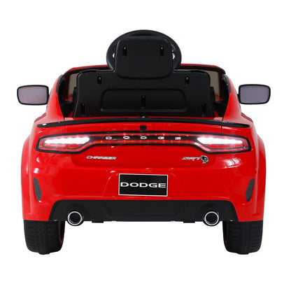 Ultimate Licensed Dodge Charger, 12v Kids Ride-On Car with Parental Remote Control and Electric Power