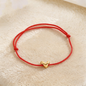 Trendy Heart Braided Adjustable Bracelet