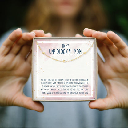 Unbiological Mom Bracelet