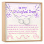 Unbiological Mom Necklace, Multiple Styles