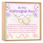 Unbiological Mom Necklace, Multiple Styles