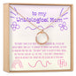 Unbiological Mom Necklace, Multiple Styles