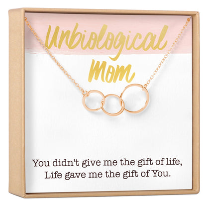Unbiological Mom Necklace, Multiple Styles Necklace