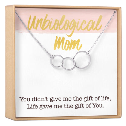 Unbiological Mom Necklace, Multiple Styles Necklace