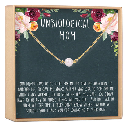 Unbiological Mom Necklace, Multiple Styles Necklace