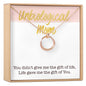 Unbiological Mom Necklace, Multiple Styles Necklace
