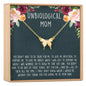 Unbiological Mom Necklace, Multiple Styles Necklace