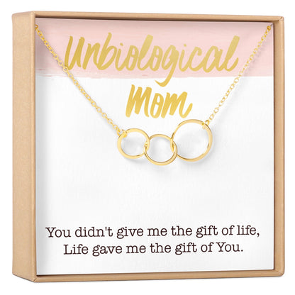 Unbiological Mom Necklace, Multiple Styles Necklace