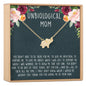 Unbiological Mom Necklace, Multiple Styles Necklace
