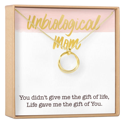 Unbiological Mom Necklace, Multiple Styles Necklace