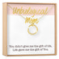 Unbiological Mom Necklace, Multiple Styles Necklace