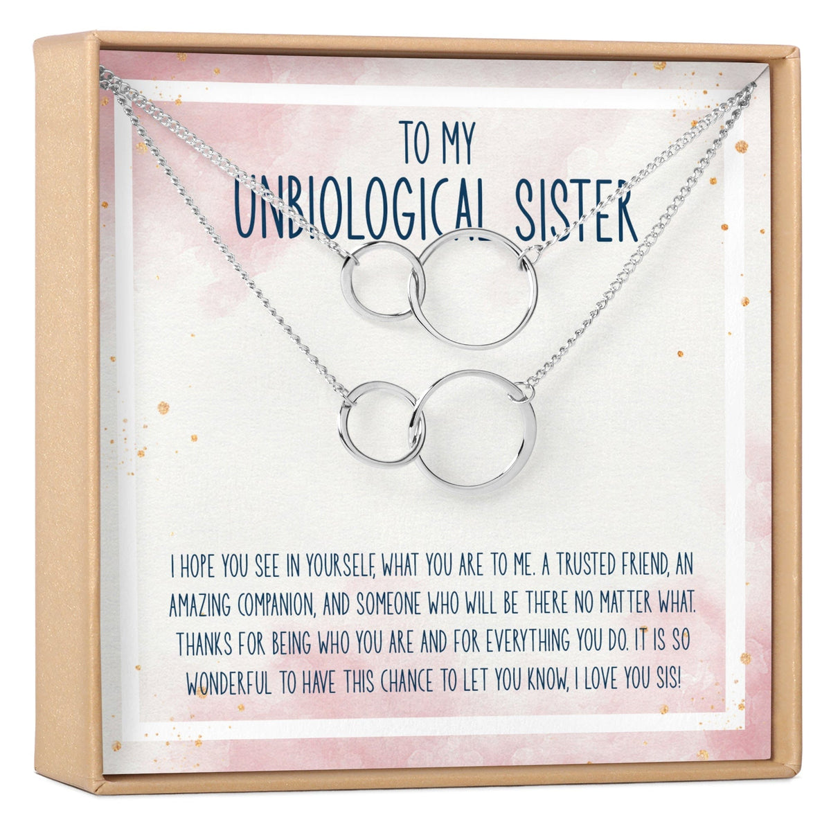 Unbiological Sisters Necklace, Multiple Styles