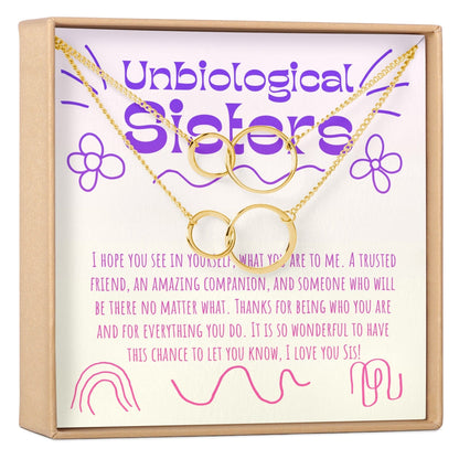 Unbiological Sisters Necklace, Multiple Styles