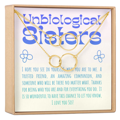 Unbiological Sisters Necklace, Multiple Styles