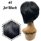 Unique 100% Human Hair Full Wig Style A9