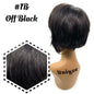 Unique 100% Human Hair Full Wig Style A9