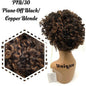 Unique 100% Human Hair Full Wig Style A3