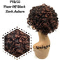 Unique 100% Human Hair Full Wig Style A3