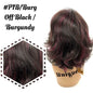 Unique 100% Human Hair Full Wig Style A6