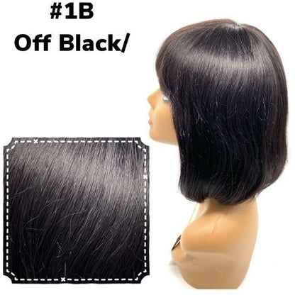 Unique's 100% Human Hair Full Wig Style A8