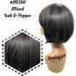 Unique 100% Human Hair Full Wig Style B
