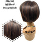 Unique 100% Human Hair Full Wig Style B