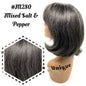 Unique 100% Human Hair Full Wig Style J Hairpiece