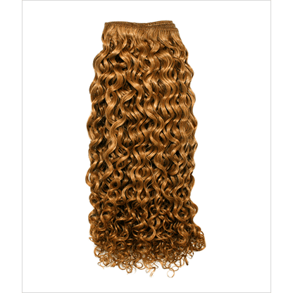 Unique's Human Hair Jerri Curl 12 Inch Hairpiece