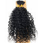 Unique's Human Hair Jerri Curl Bulk 18 Inch