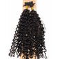 Unique's Human Hair Jerri Curl Bulk 18 Inch