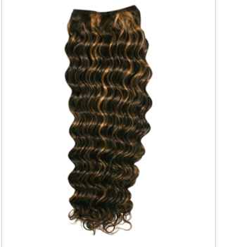 Unique's Human Hair New Deep Wave 16" Hairpiece