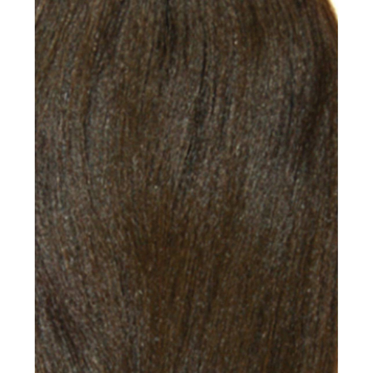 Unique Human Hair Perm Straight 18 Inch Hairpiece