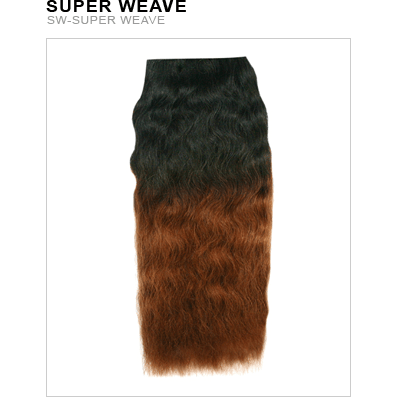 Unique's Human Hair Super Weave Wet & Wavy 18 Inch